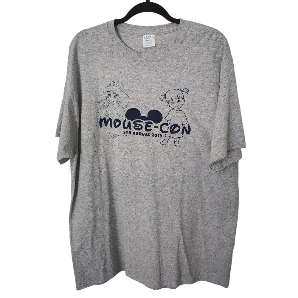 Port & Company Mouse-Con 5th Annual 2019 T-Shirt Size XL
